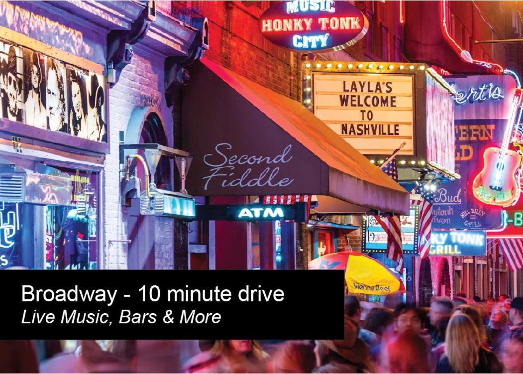 Closetobroadwayairportoprymillsgameroom16 NashvilleNashville  Kültér fotó